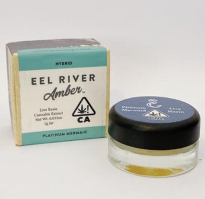 Eel River Organics: Platinum Mermaid Live Diamonds (1g)
