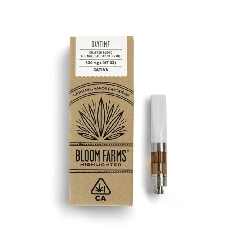 Bloom Farms: Sativa Daytime 500mg Highlighter Cartridge