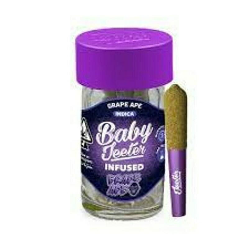Baby Jeeter Infused - Grape Ape Pre-Roll Pack (5 x .5g)