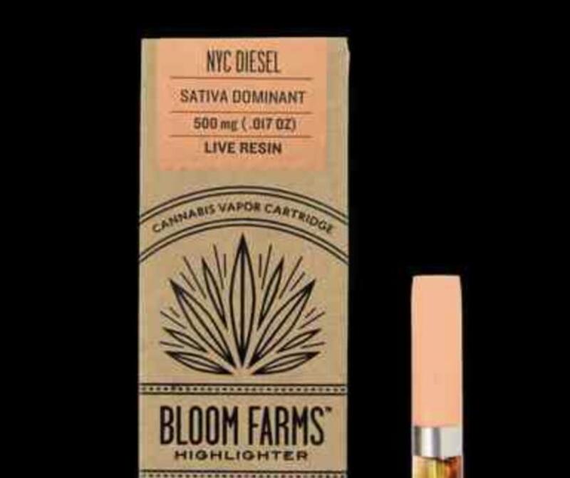 Bloom Farms: NYC Diesel Live Resin (1G)