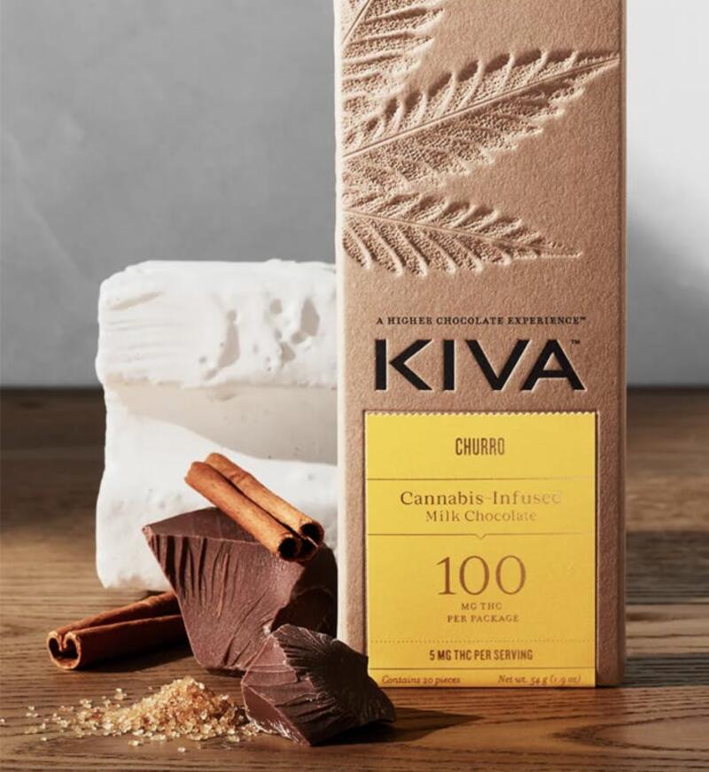 Kiva Confections - Kiva: Milk Chocolate Bar - Churro