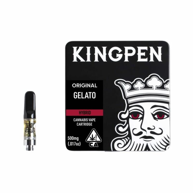 KingPen - Gelato - Cart 0.5g, NEW PRICE!
