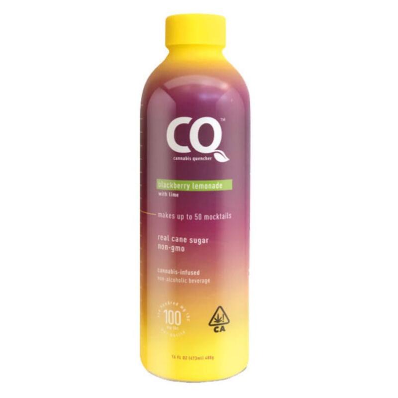 Cannabis Quencher - CQ Blackberry Lemonade with Lime - 100mg
