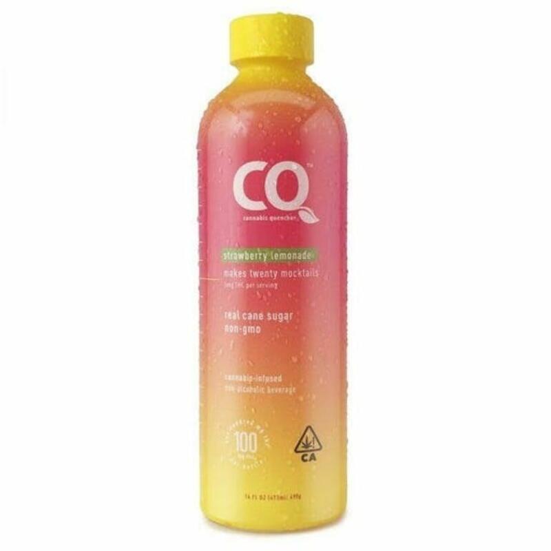 Cannabis Quencher - CQ Strawberry Lemonade - 100mg