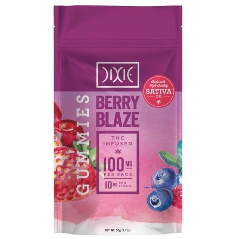 Dixie - Berry Blaze | Gummies - 100mg