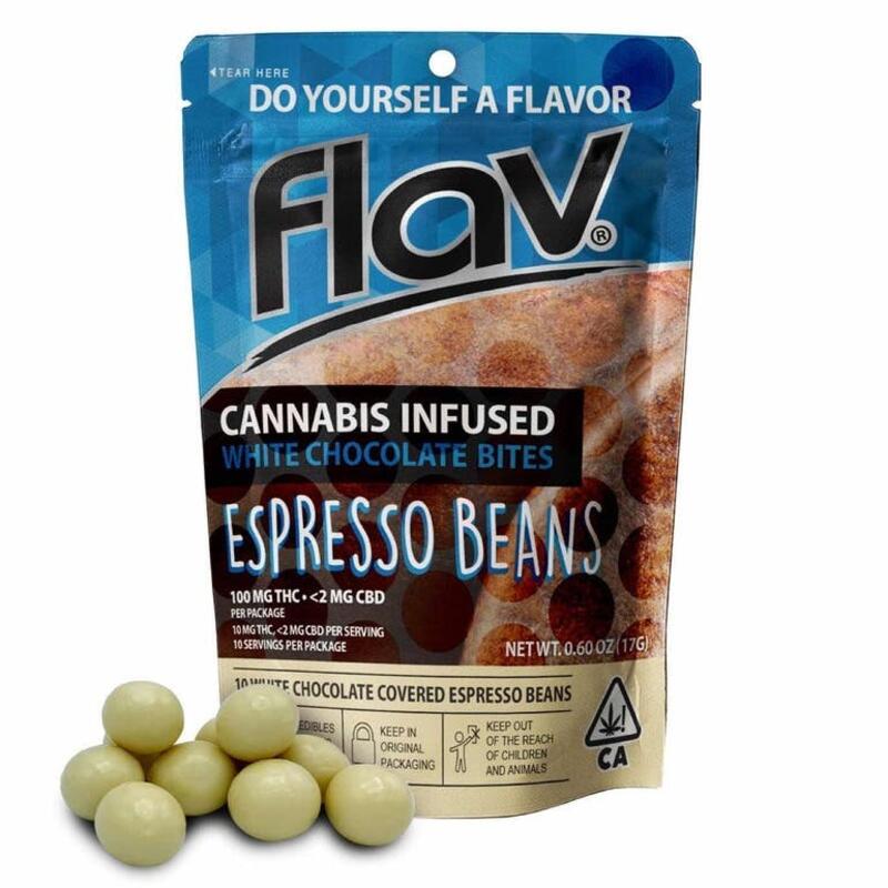 Flav - Espresso Beans - White Chocolate - 100mg