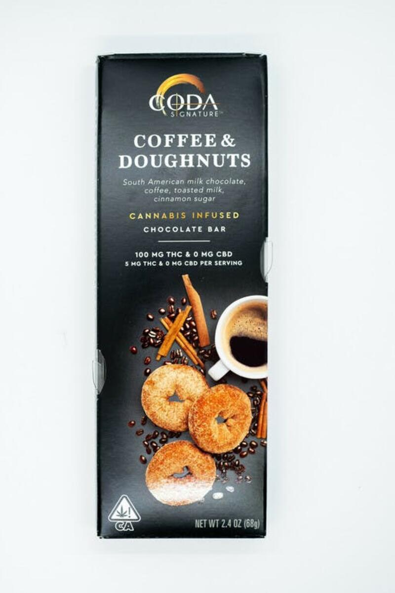 Coda Signature - Chocolate Coffee & Doughnuts 100mg