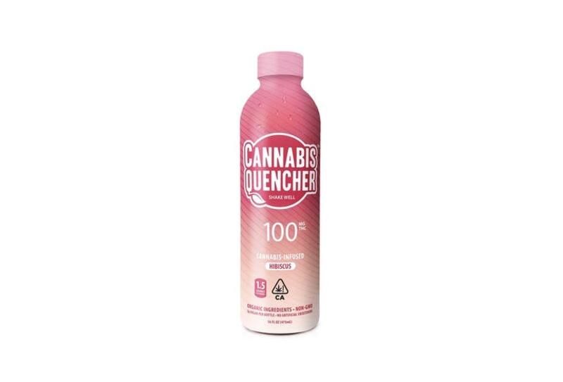 Cannabis Quencher Hibiscus 100MG THC