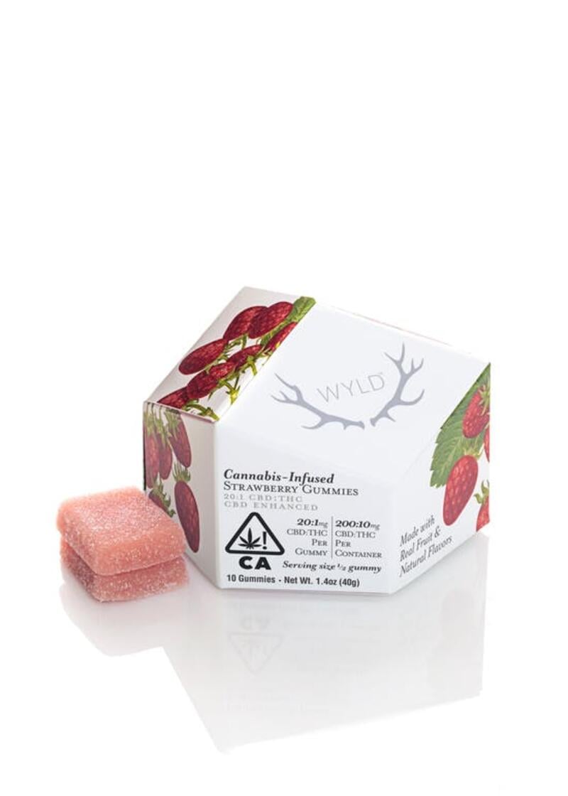 Strawberry 20:1 CBD Enhanced Gummies