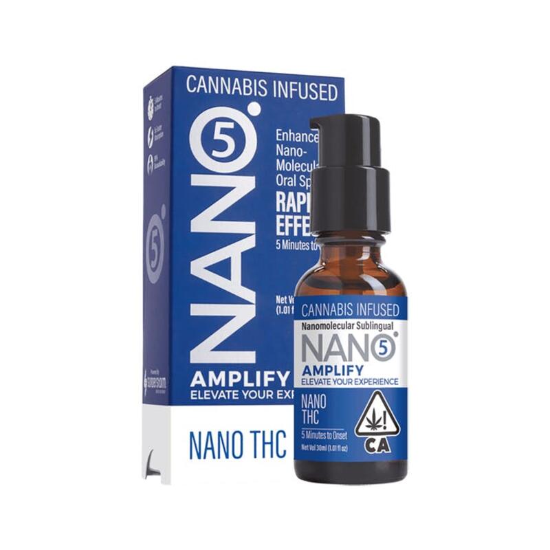 NANO5 Amplify High THC 30ml Sublingual