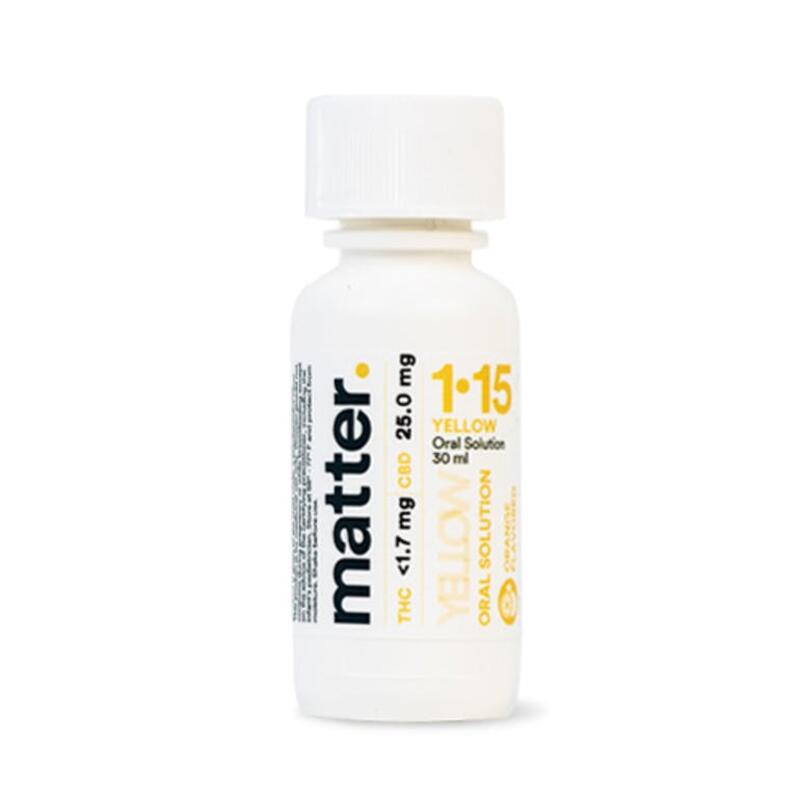 Yellow 1:15 Oral Solutions | 30ml