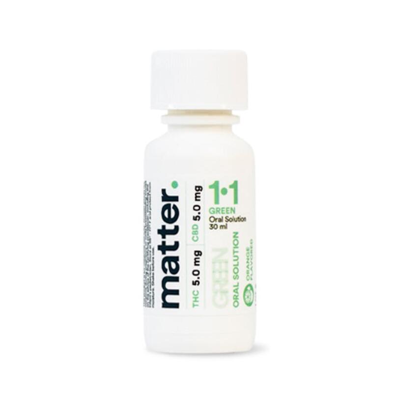 Green 1:1 Oral Solutions | 30ml