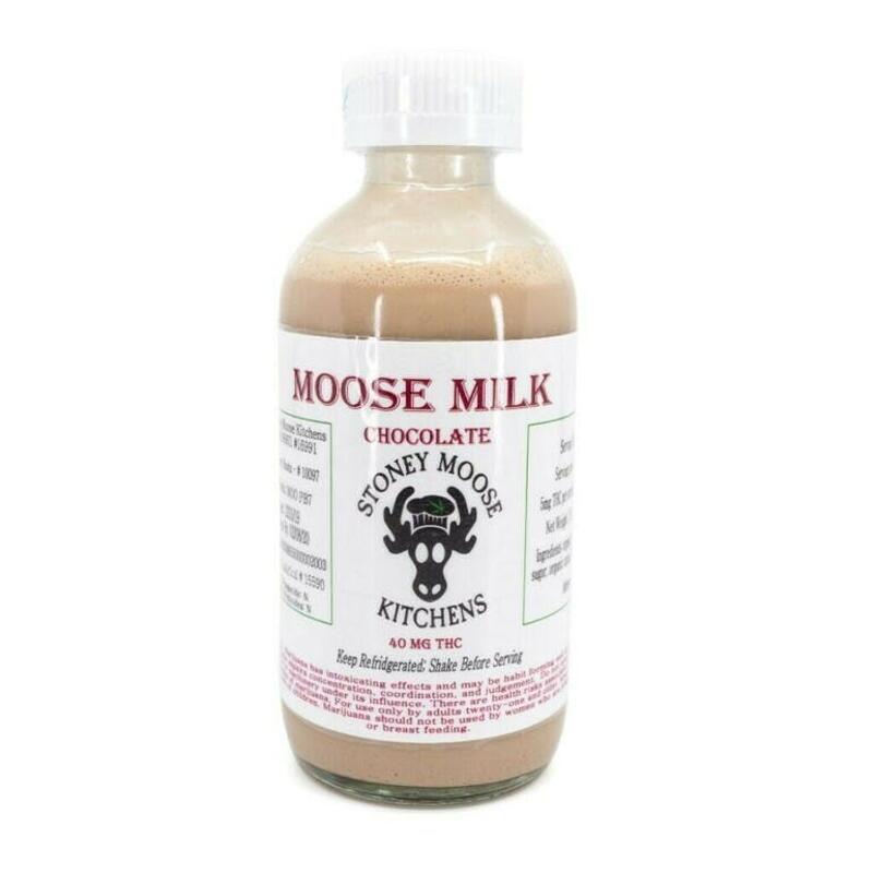 Edible - Chocolate Moose Milk 40mg