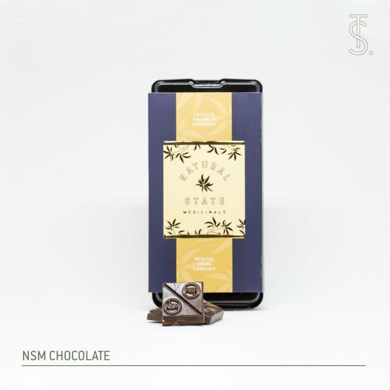 NSM Hazelnut Espresso Chocolate Bark 200mg