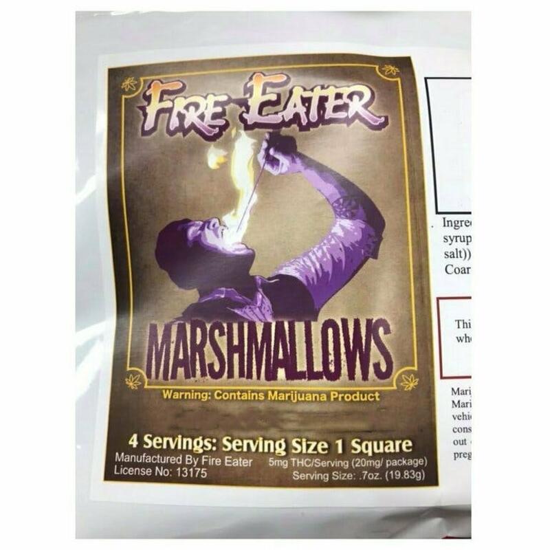 20mg Fire Eater Marshmallows - Vanilla