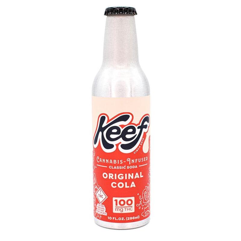 KEEF - KEEF 100 MG CLASSIC COLA SODA 355 MILLILITERS