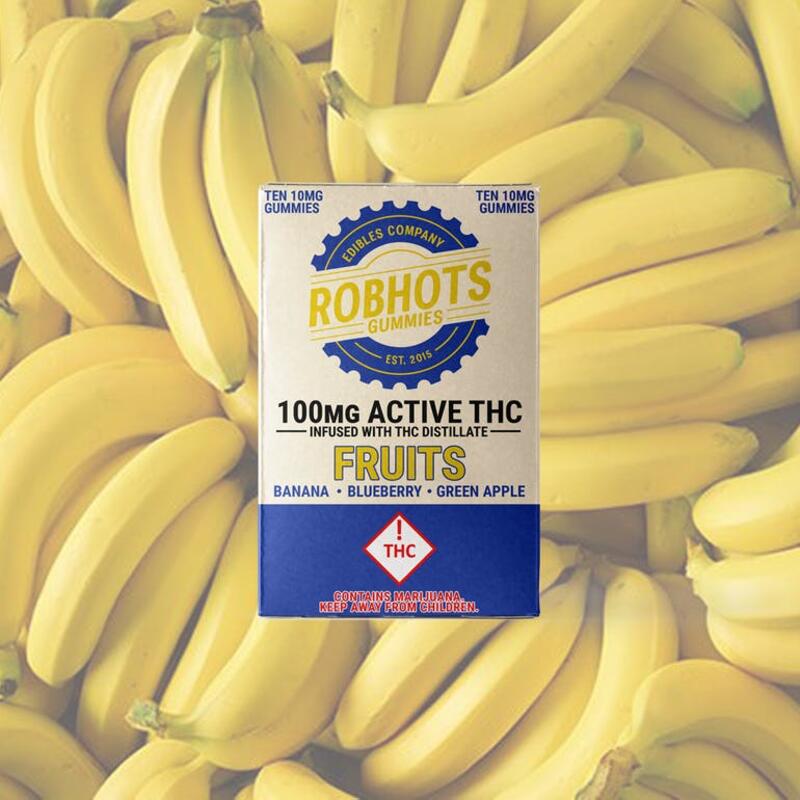 ROBHOTS - Fruits Gummy Multipack 100mg (REC)