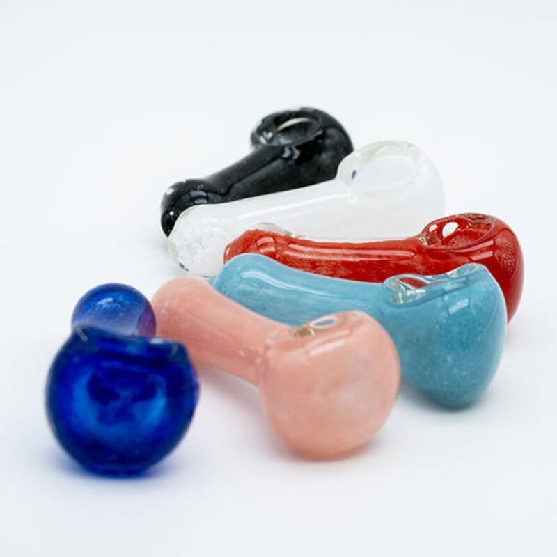LUV BUDS - SMALL GLASS PIPE (MULTIPLE COLORS)
