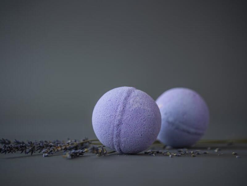 Just Be CBD Bath Bomb - Lavender Bergamot