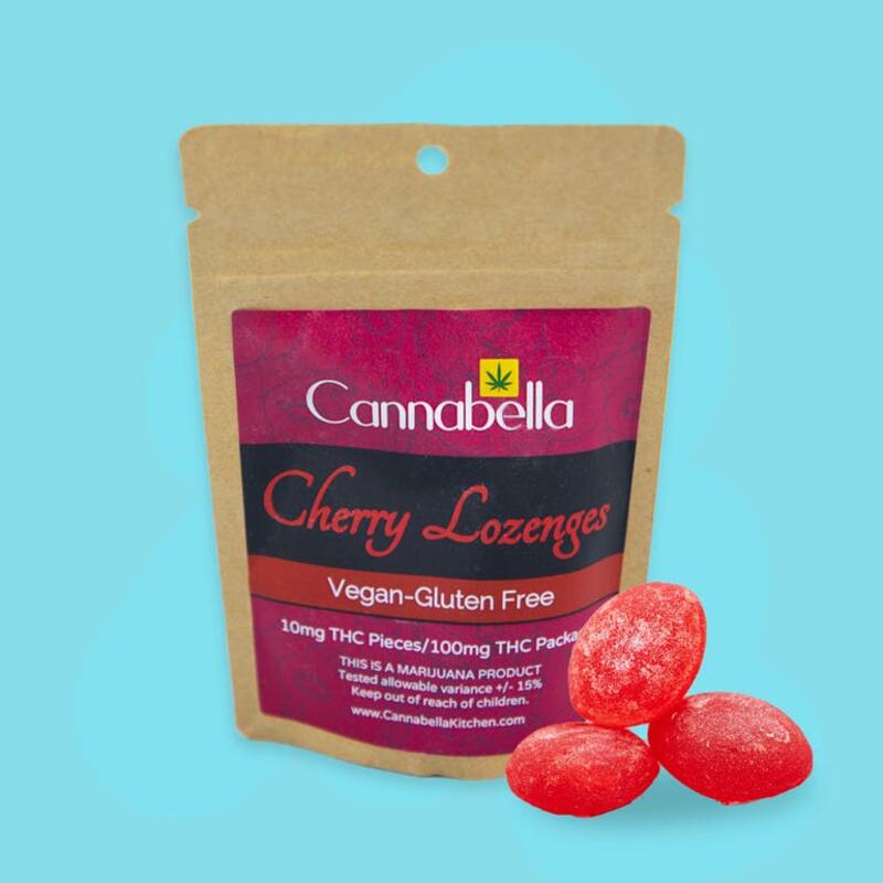 Cherry Lozenges | Cannabella