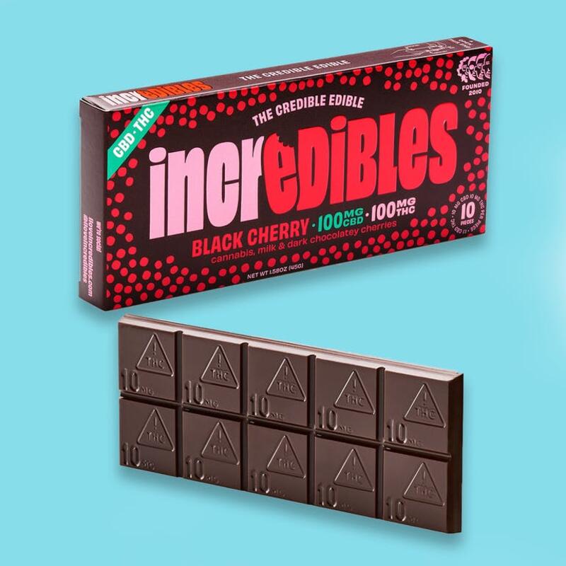 1:1 Black Cherry Chocolate Bar | Incredibles