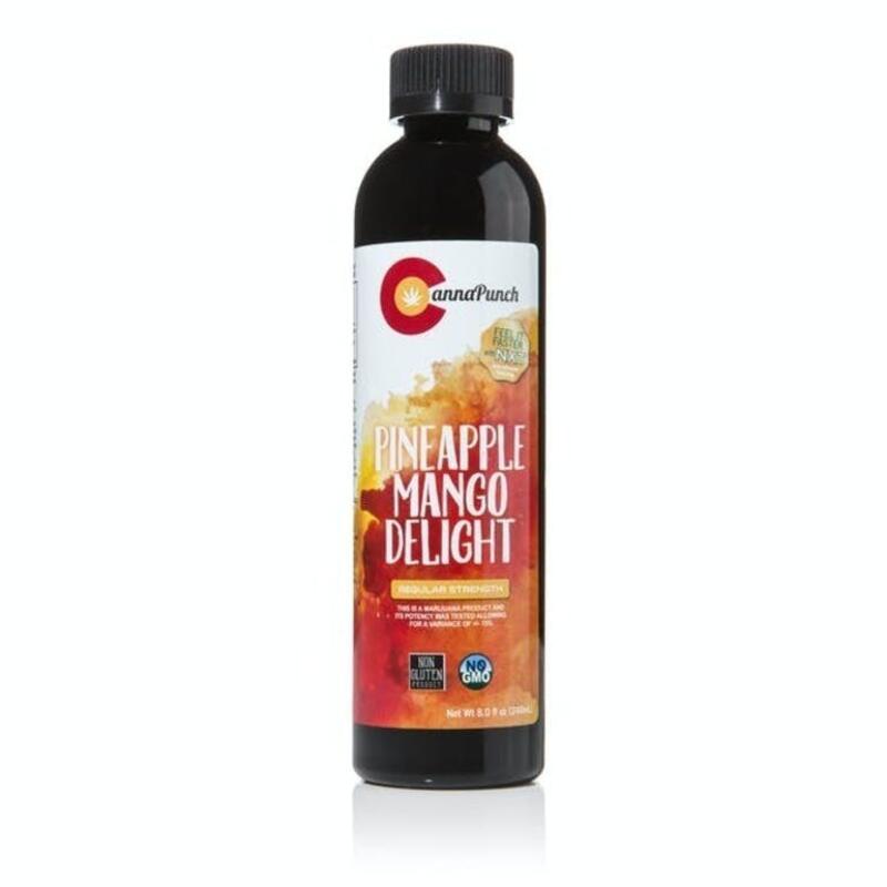 CannaPunch CannaLite Pineapple Mango Delight 100mg