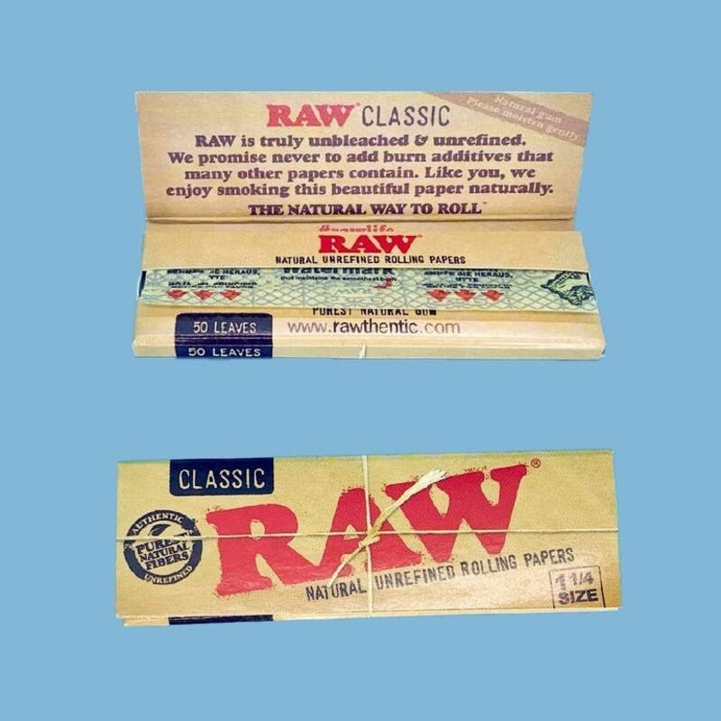 Classic 1 1/4 Papers | RAW
