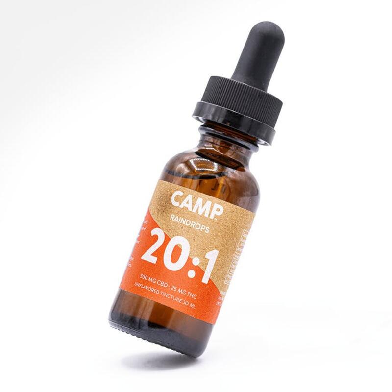 20:1 CBD Unflavored Tincture CAMP 500mg