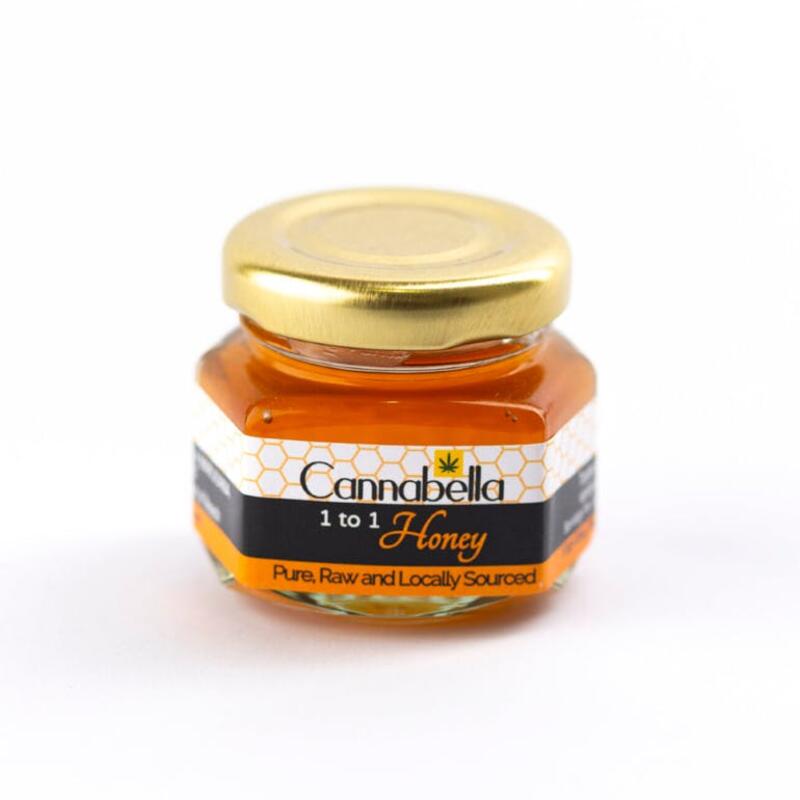 Honey - 80mg 1:1 | Pure, Raw and Locally Sourced | Cannabella