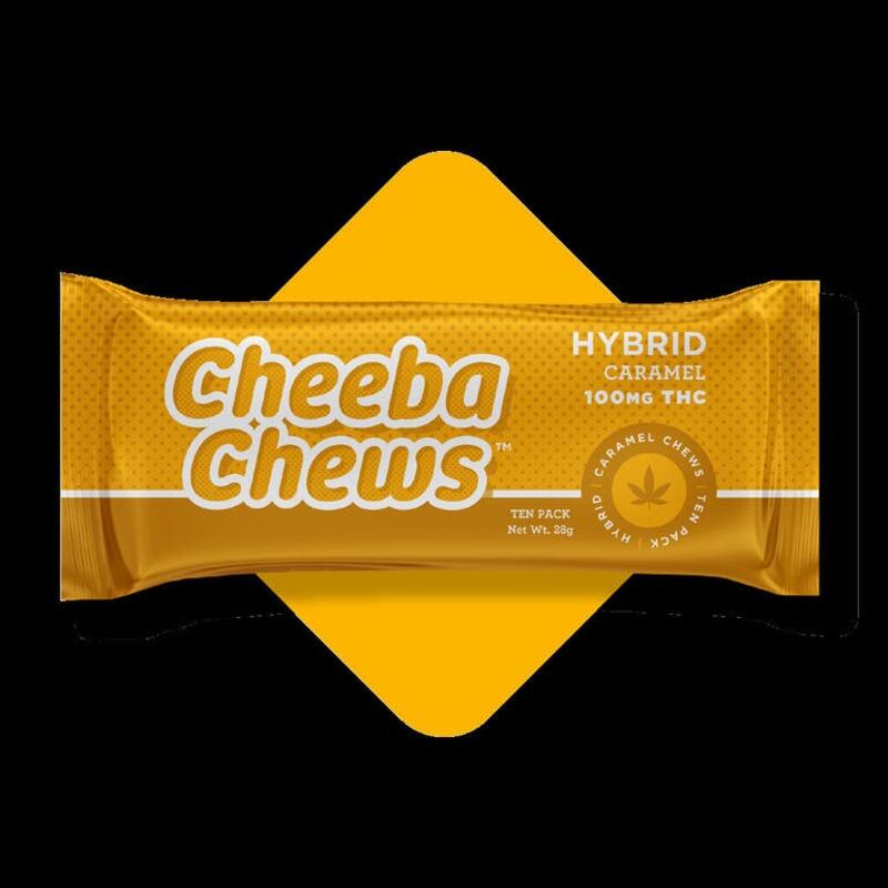 Cheeba Chews Caramel Hybrid 100mg