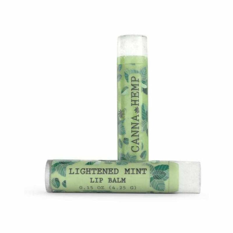 Canna Hemp: Lightened Mint Lip Balm