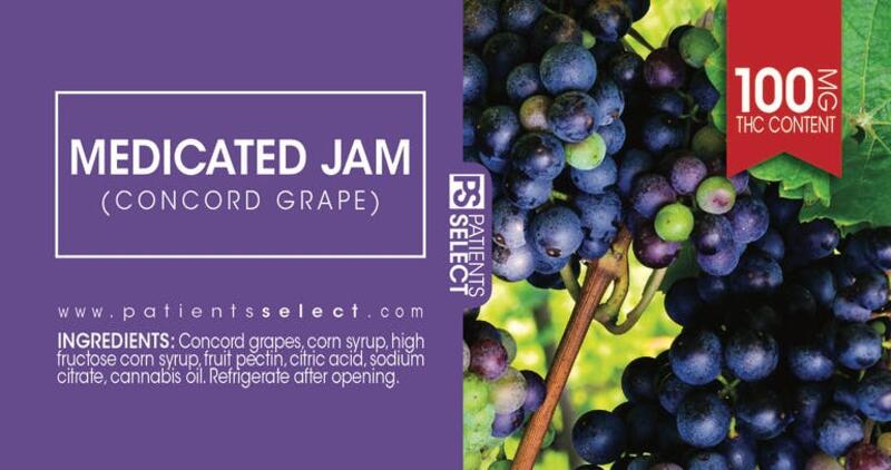 Jam - Grape - 100mg THC