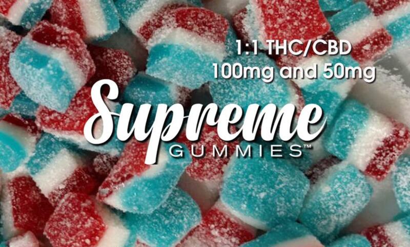 Gummy Supreme 1:1 - CBD 100mg/THC 100mg