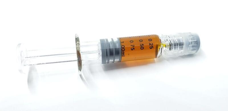 THC Honey Oil Oral Syringe (H) 82.44% THC