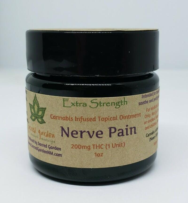Nerve Pain Salve (Extra Strength) 1oz 200mg THC