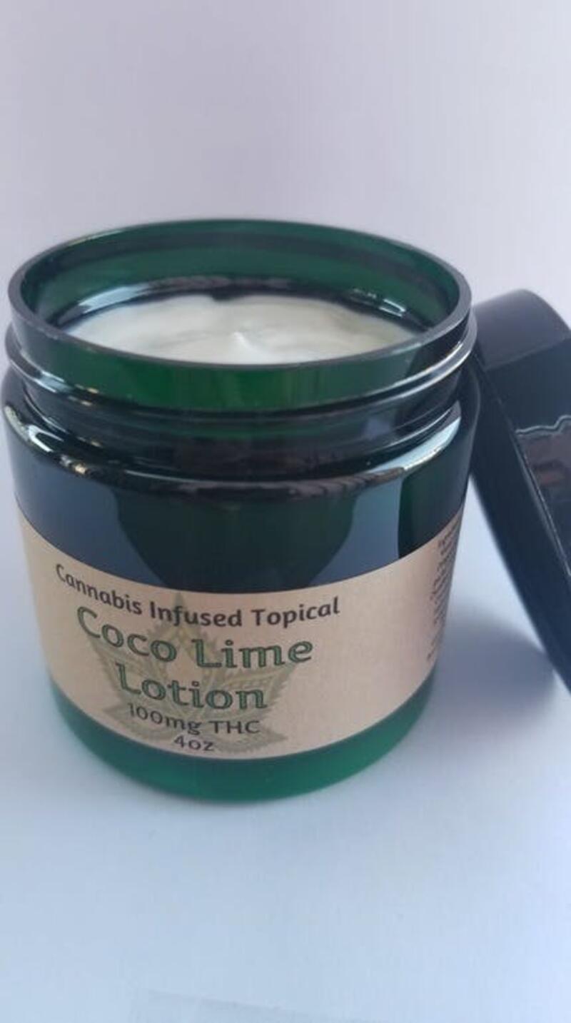 Coco Lime Lotion 4oz (100MG)