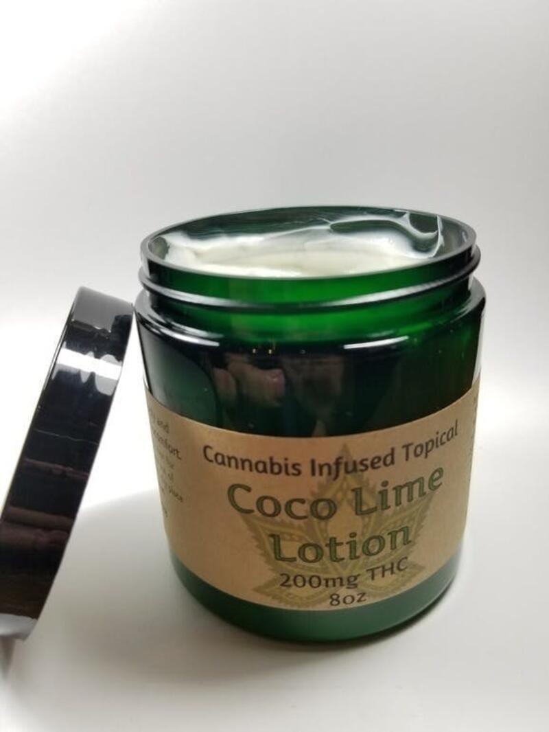 Coco Lime Lotion 8oz 200mg