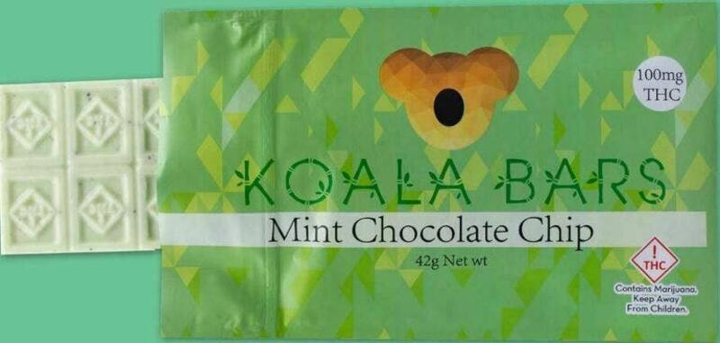 KOALA BARS - 100mg - Mint Chocolate Chip