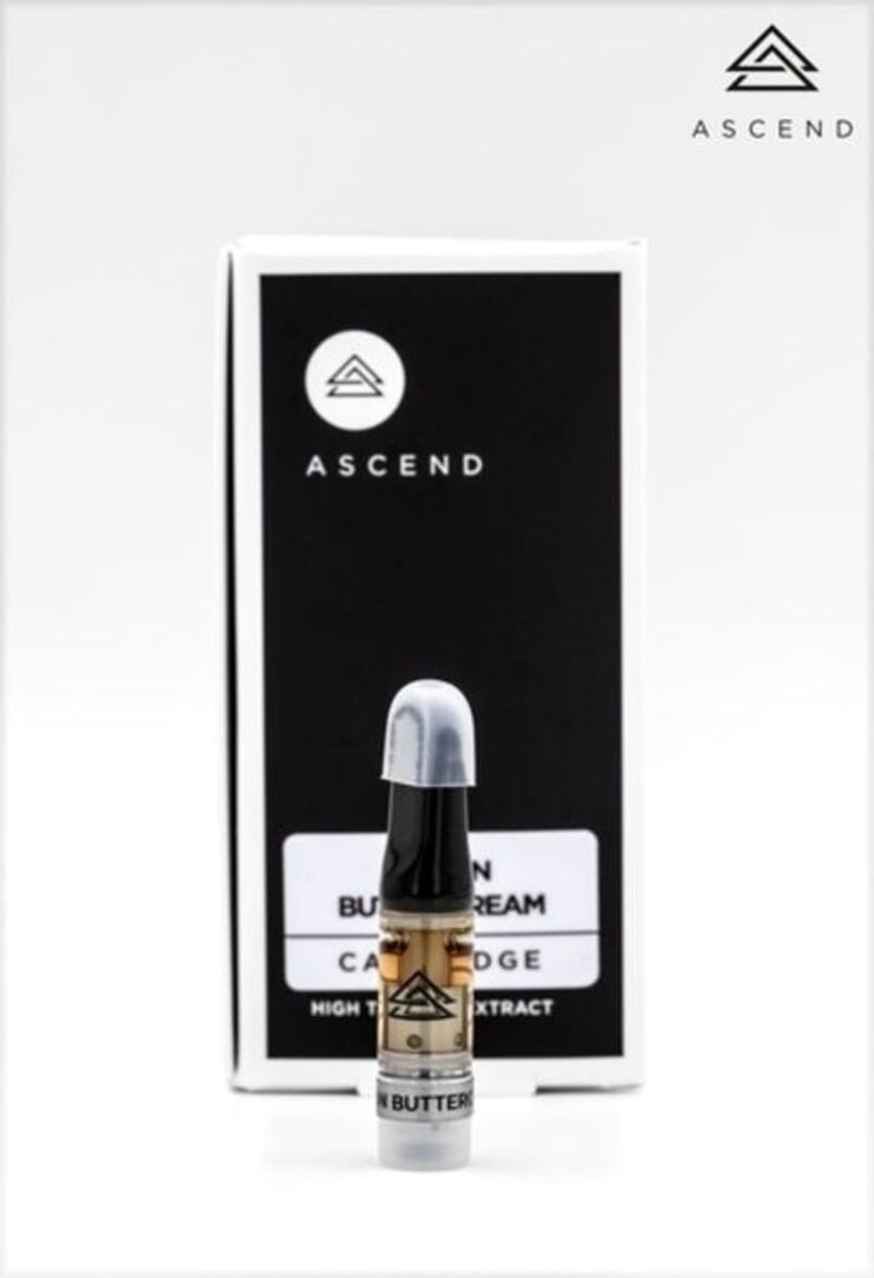 Ascend - 550mg Solventless HTE Cart. - Goldmember
