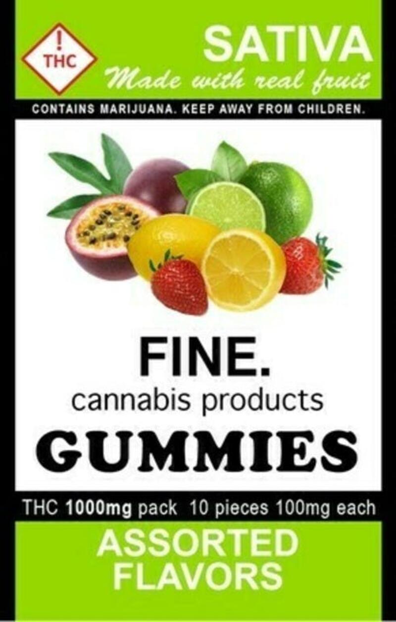 FINE. Cannabis - 1000mg Gummies
