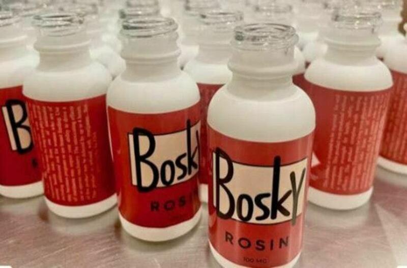 Bosky Syrup - 100mg - OG Kush (Strawberry Rose)