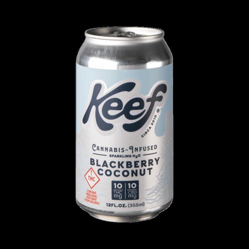 Keef Sparkling H2O Blackberry Coconut