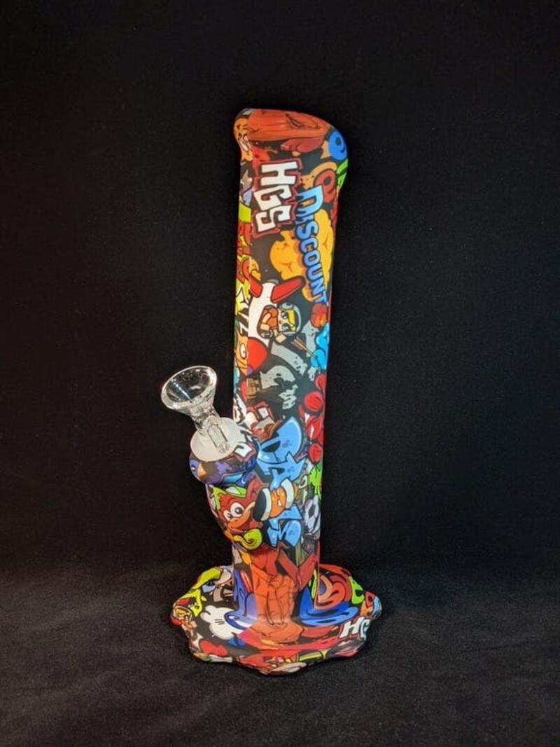 10" Silicone Water Pipe
