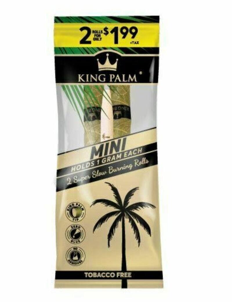 King Palm Leaf Mini Rolls - 2pk