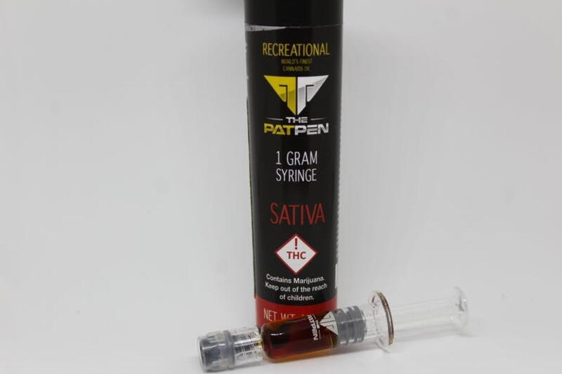 Pat Pen Sativa Distillate Syringe
