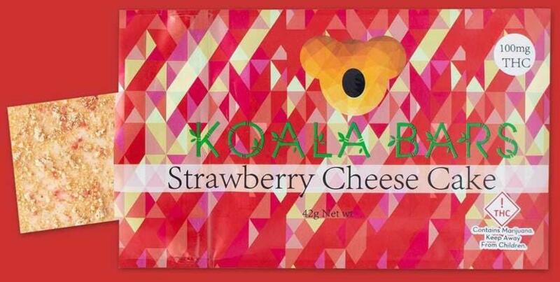 KOALA BARS - 100mg - Strawberry Cheesecake