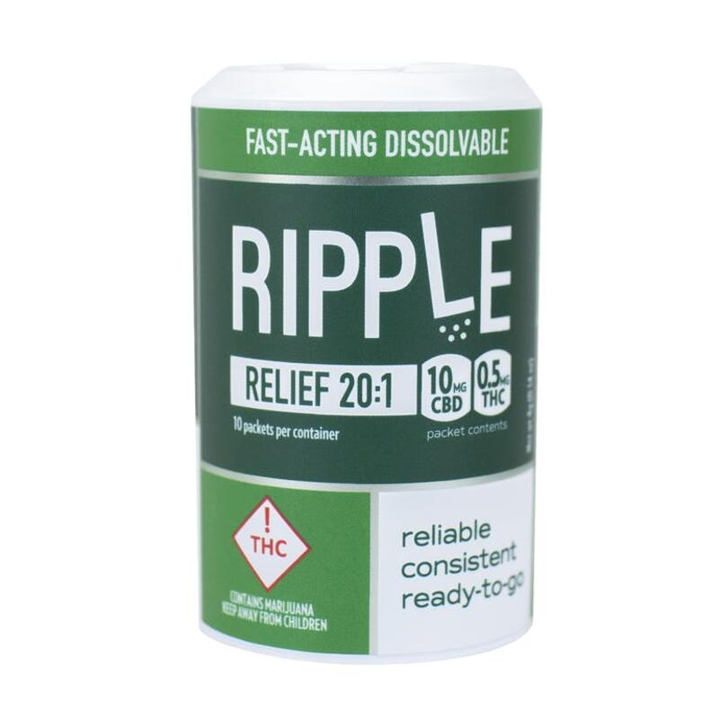 Ripple Relief 20:1 CBD/THC