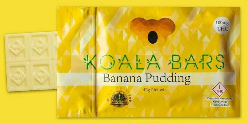 KOALA BARS - 100mg - Banana Pudding