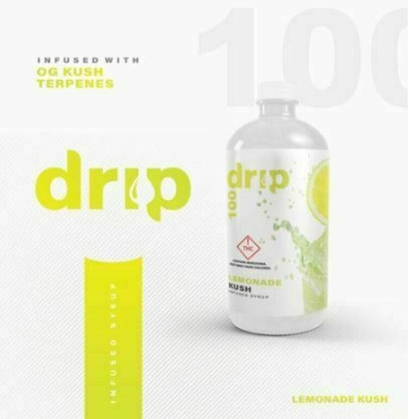 Drip 100mg THC Infused Syrup - Lemonade Kush