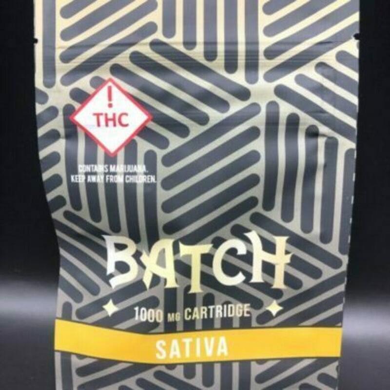 Batch 1000mg Cartridge-Sativa